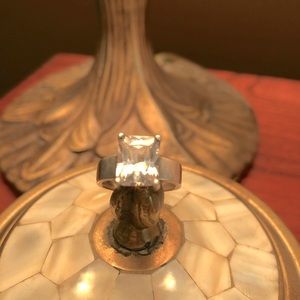 Metalsmiths Sterling Silver Zirconia Ring